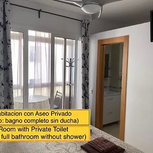 Quarto em Acomodações Particulares Centro Privada En Compartidos 